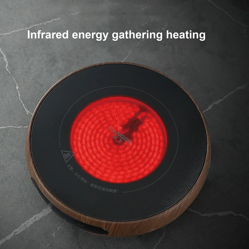 1500 واط الكهربائية موقد سيراميك الذكية الشاي موقد سخان مياه الغليان 8 والعتاد مدفأة مكتب توقيت صانع الشاي السيارات الدفء