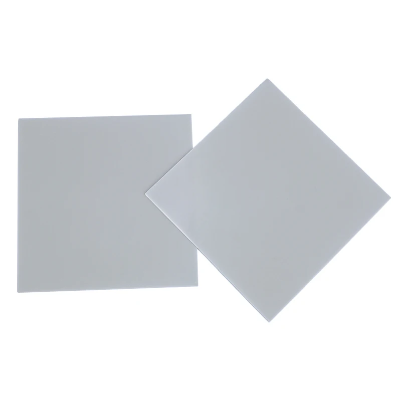 High Thermal Conductivity Aluminum Nitride Ceramic Sheet AIN Substrate Insulation Plate Industrial Tool Parts