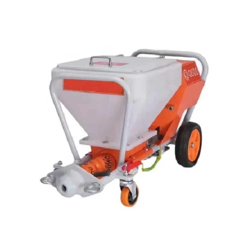 High Efficiency Multi-Functional Real Stone Painting Machine Cement Mortar Spray Spraying 50m Max Horizontal Conveying