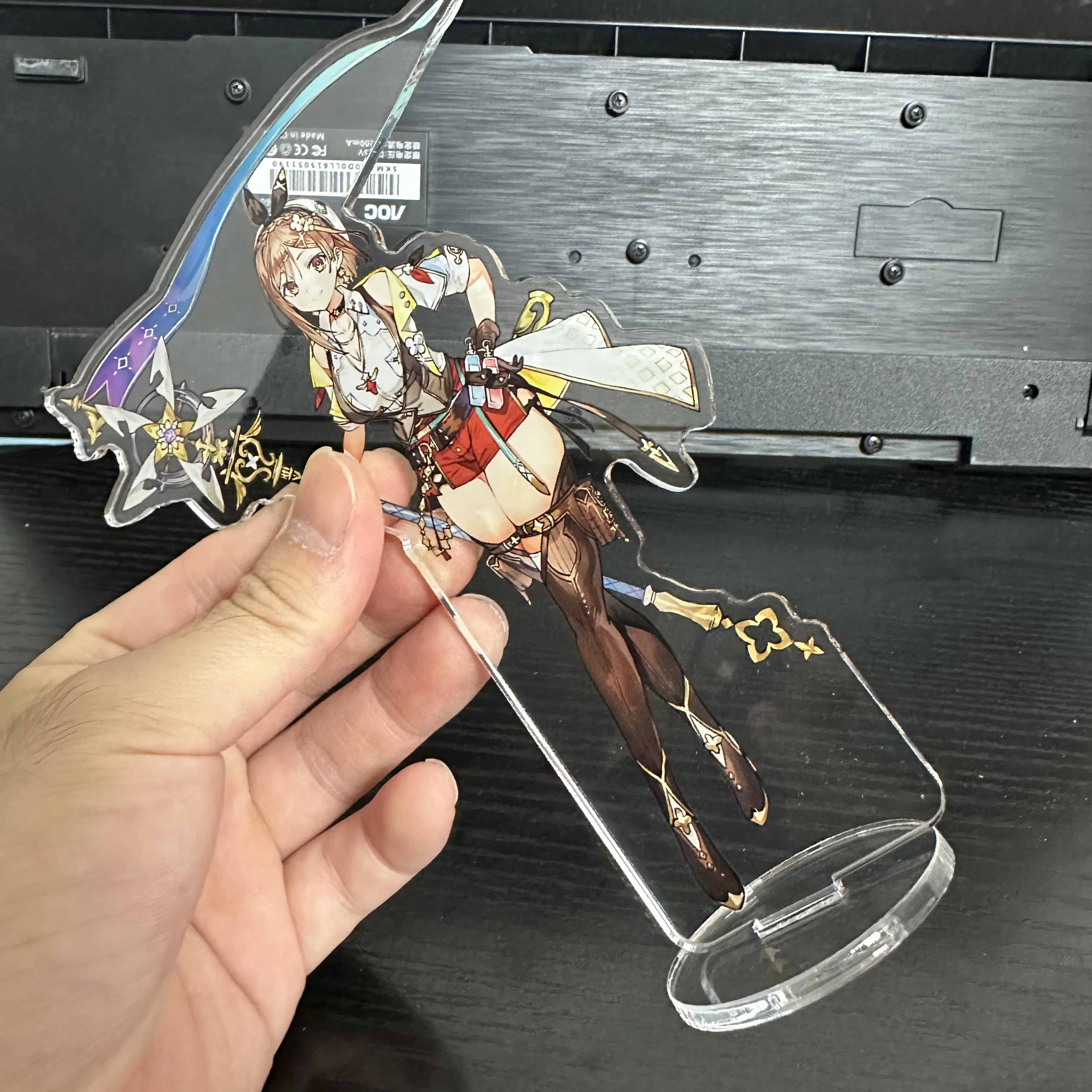 Atelier Ryza：Ever Darkness&the Secret Hideout with Bonus Anime Figures Cosplay  Acrylic Model Plate Desk Decor Standing Sign Toy