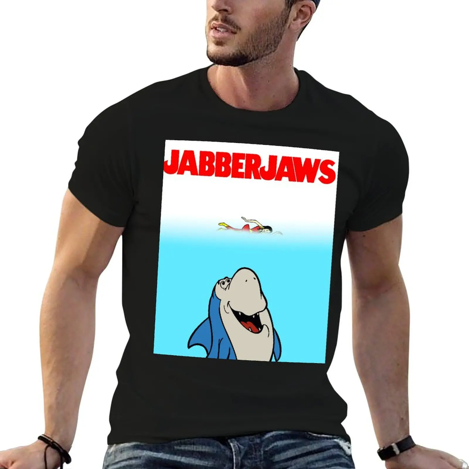 

JABBERJAWS NO BORDER T-Shirt man tshirt graphic t shirts for man t shirt man designer T-Shirt
