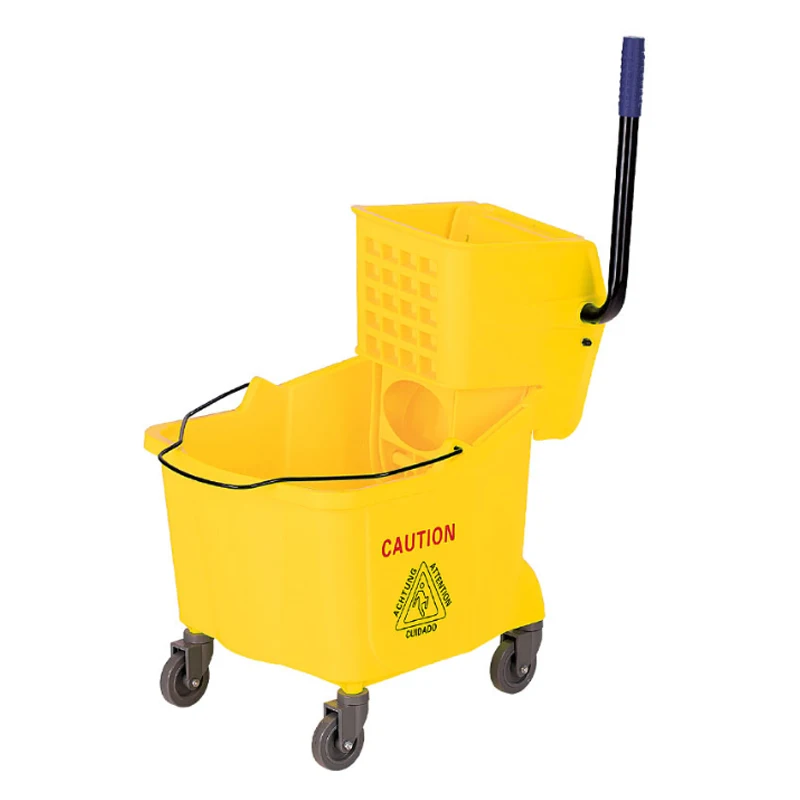 

24L Hand Pressure Mop Bucket for Household And Commercial Use - Durable Cleaning Tool for Floor Care