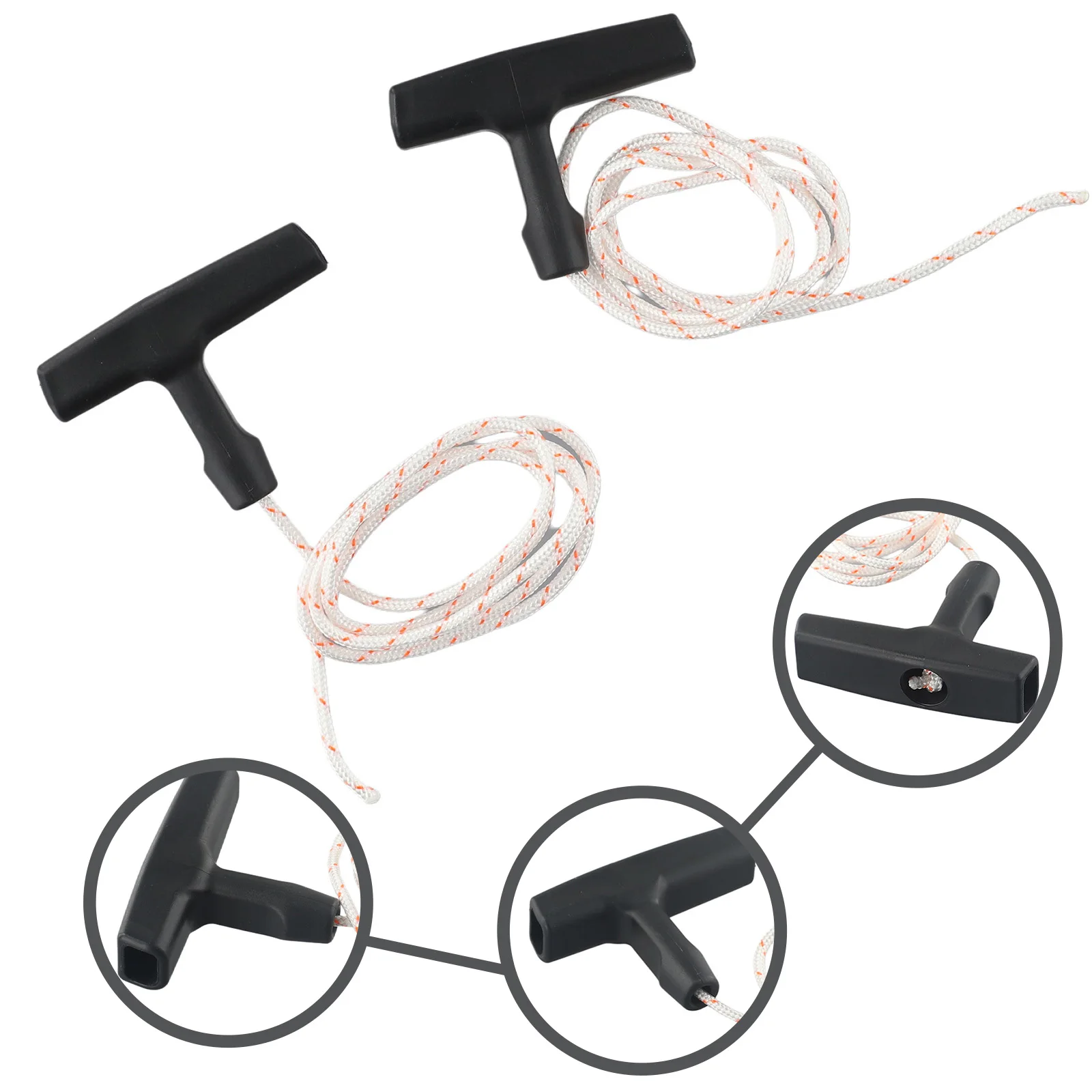Essential Recoil Starter Handles with Robust 3 0mm Rope Designed for Use on Chainsaws Fit for TS400/TS410/TS420