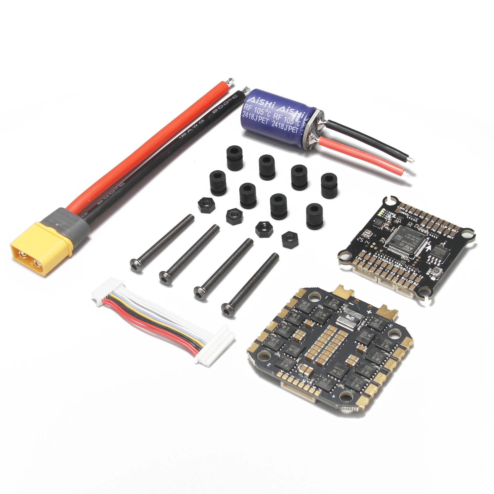 F4 F405 F4V3S Plus F7 F722 FC Stack Flight Controller BLS-45A/60A/80A/100A ESC Flytower for RC FPV Drone Plane Mark 4 X-Class