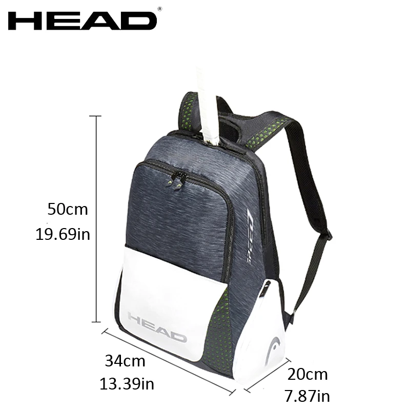 Bolso Racquet Backpack Head Tennis Backpack Squash Badminton Shuttlecock Tennis Accessories Storage Bag 1-2 Fit Tennis Rackets