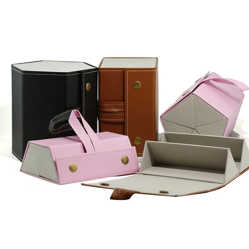 1 قطعة 2/3/4/5/6 فتحات طوي النظارات حامل صندوق تخزين النظارات الشمسية حالة النظارات المنظم المحمولة نظارات حالة