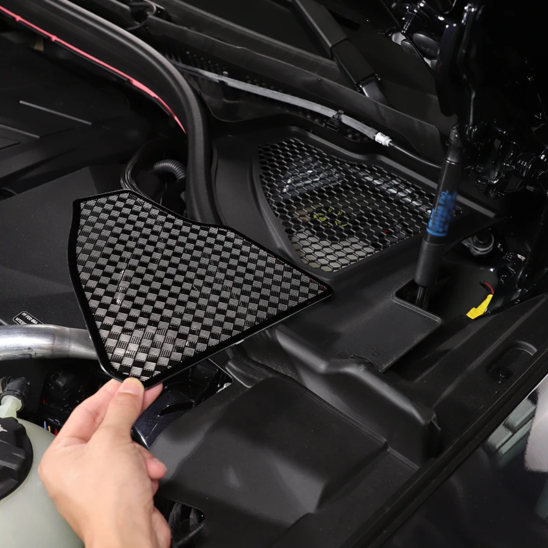 For BMW X3 G45 G48 2025+ Car Engine Dust Shield Hood Anti Insect Cover with Radiator Clogging Prevention Protective Car Styling