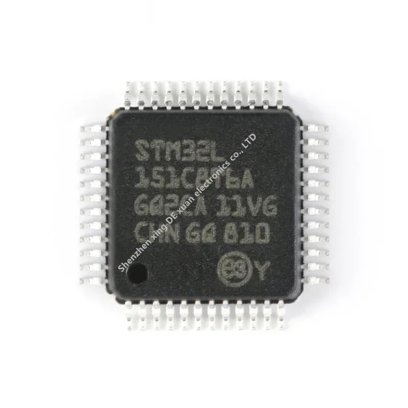 Original genuine STM32L151C8T6A LQFP-48 ARM Cortex-M3 32-bit microcontroller MCU Design of Integrate Circuit