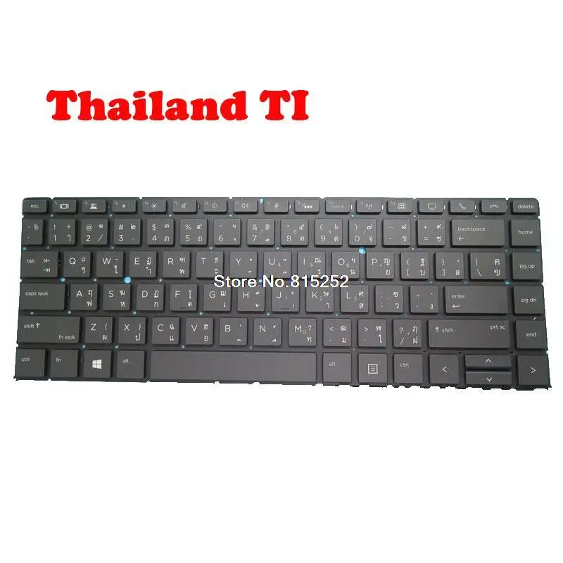 Laptop Keyboard For HP EliteBook 1040 G4 Black With Backlit Belgium BE/RO Romanian/German GR/Thailand TI/Slovenian SL