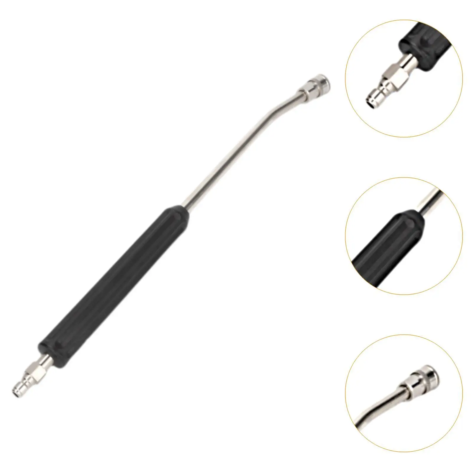 غسالة الضغط تمديد عصا تنظيف السيارات خفيفة الوزن 40 سنتيمتر قوة غسالة انس 1/4 "استبدال قضيب تمديد التوصيل السريع