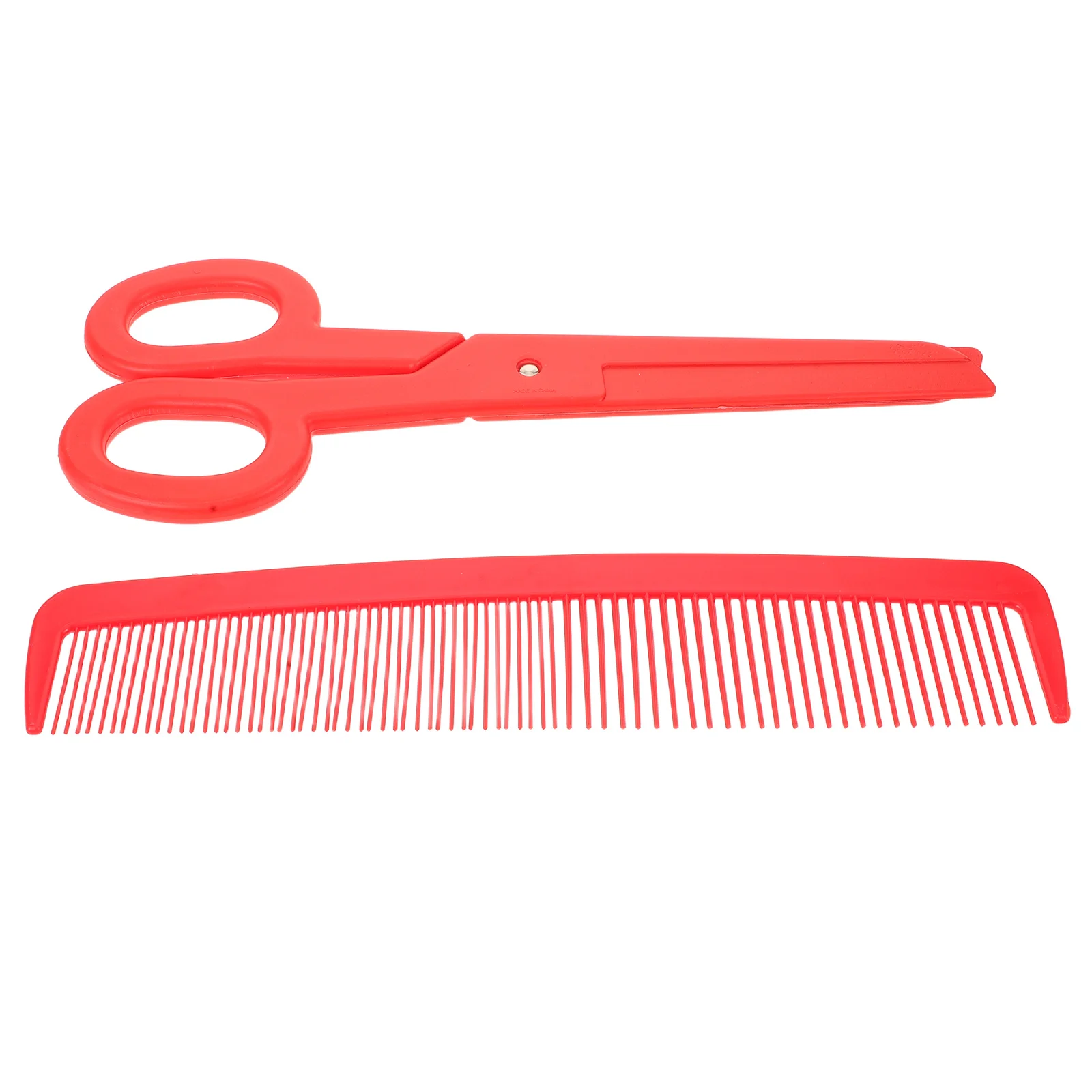 

1 Set Giant Scissors Comb Props Funny Oversized Clown Prank For Halloween Carnival Party Stage Performance Jumbo Clown Shear