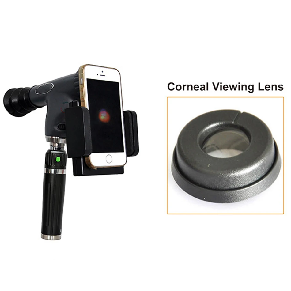 Professional Ophthalmoscope with Retinoscope Function Portable Eye Exam Tool for Clinical and Field Diagnosis