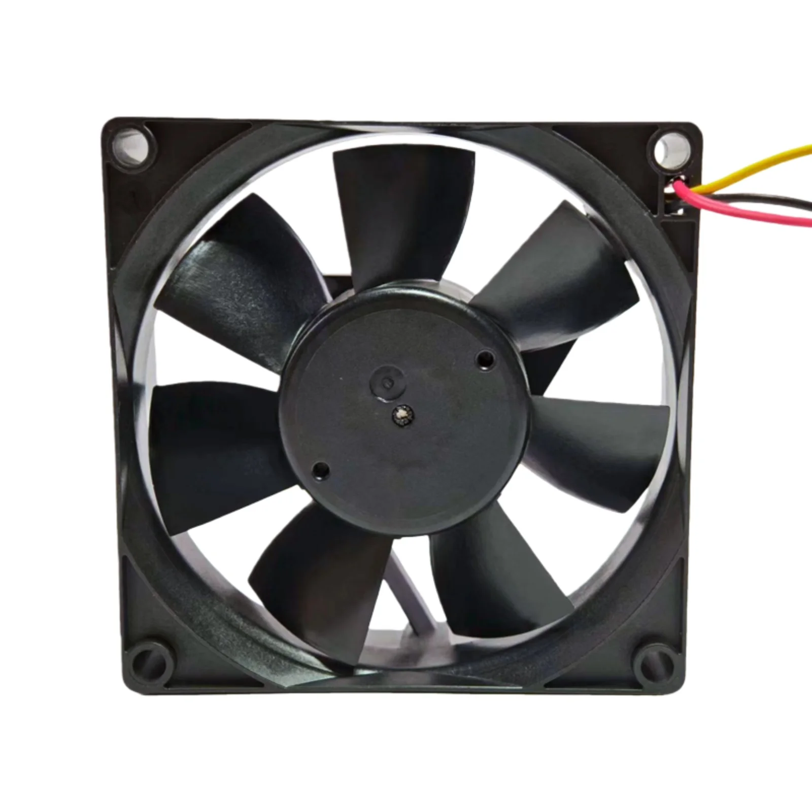 new MMF-08D24ES RMB Genuine 80x80x25mm DC24V 3-Wire Cooling Fan 8025 Tacho Signal for PLC Inverter Cabinet Low Noise