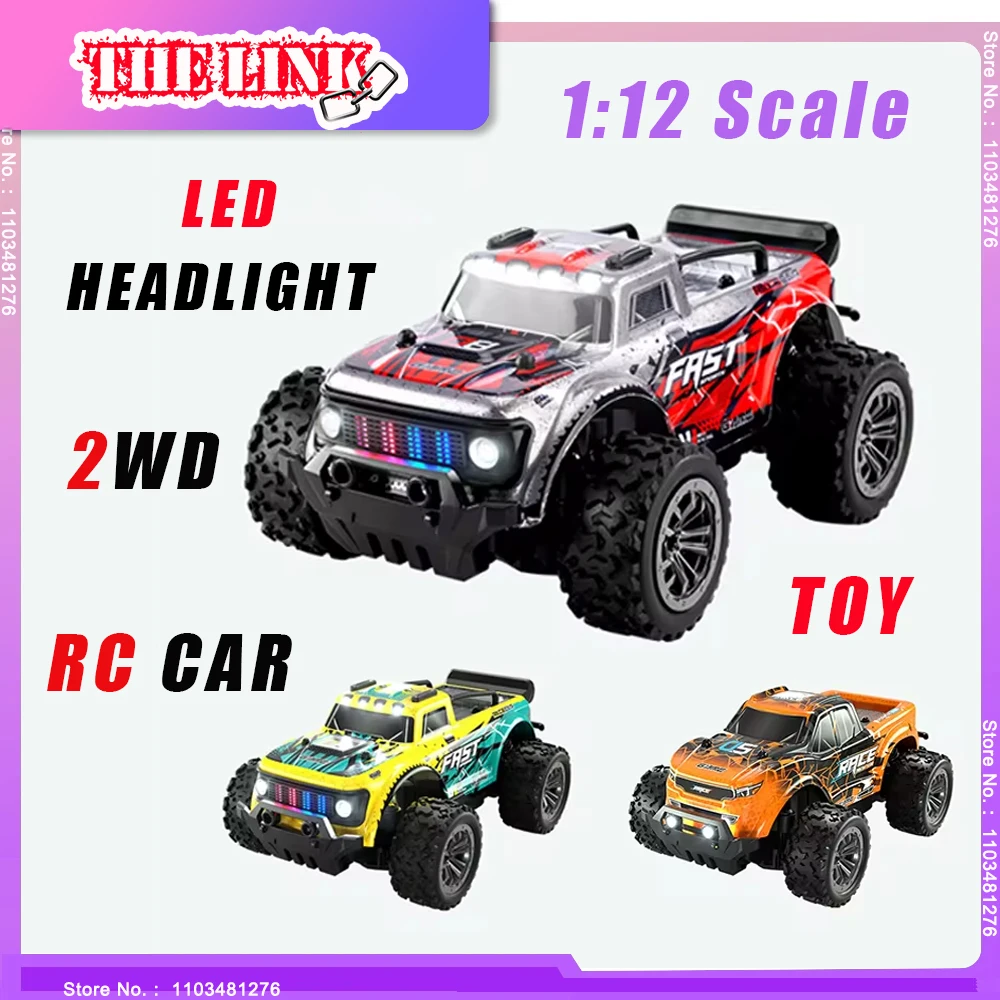 

THE LINK 1:20 Remote Control Car,2WD Top Speed 18 Km/h Electric Toy Off Road 2.4GHz RC Car Vehicle Truck Crawler for Boys Adults