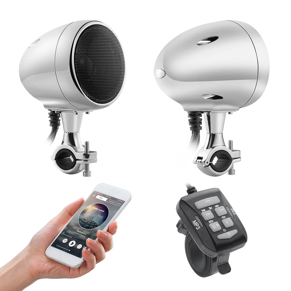 

High-end 4-inch high-quality motorcycle audio dual-channel clear speaker lossless sound quality