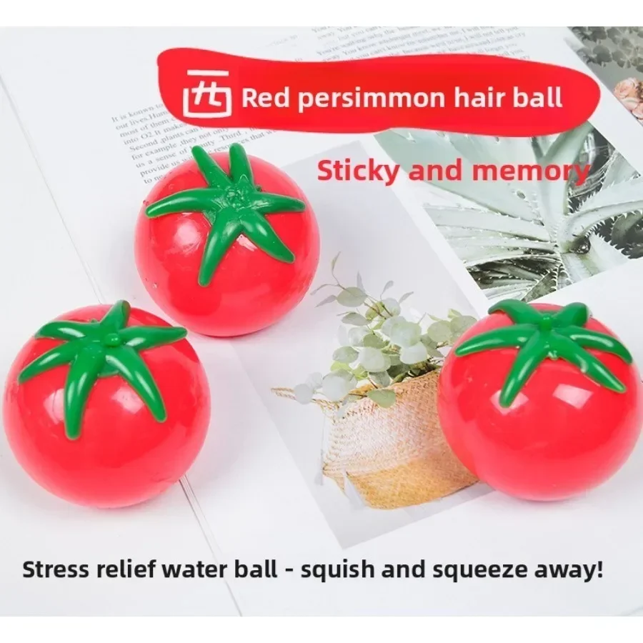Decompression tomatoes can't be broken, vent water balloons, decompress tomatoes, fruit pinching music toys - view 5