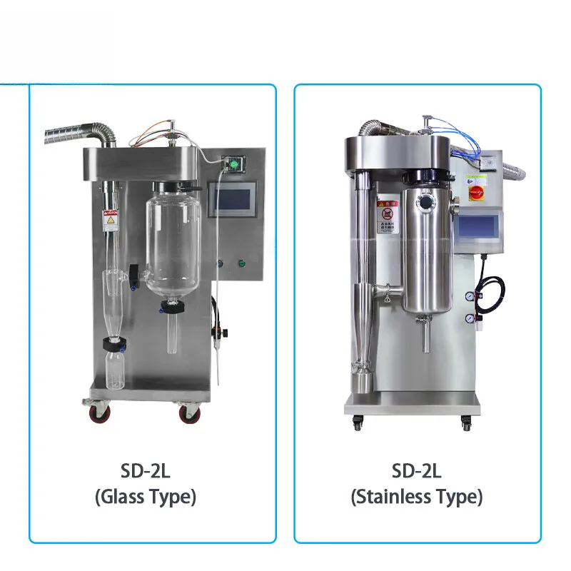 

New Product 1000Ml Stainless Steel Milk Powder Making Machine Centrifugal Atomizer Spray Dryer