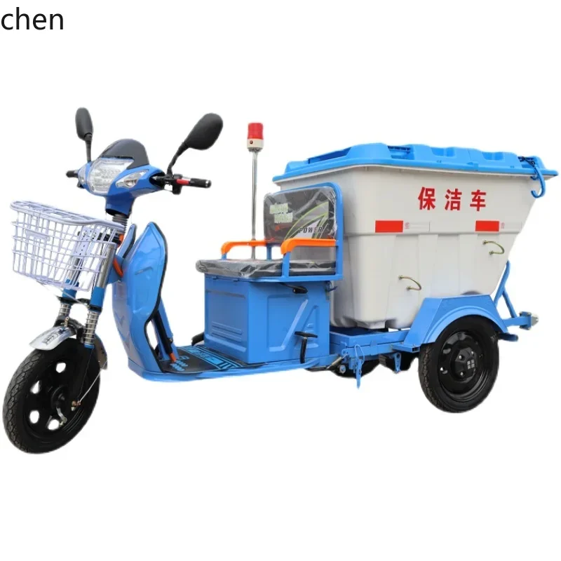 ZWS. Electric Sanitation Cleaning Truck Cleaning Truck Street Residential Property Workers Cleaning Roads