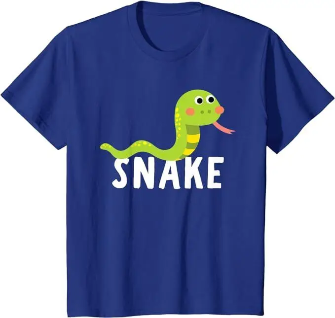 NEW LIMITED !!! Snake T-Shirt For Men Women - Cute  GiftAnime Pattern Clothing Y2K Summer