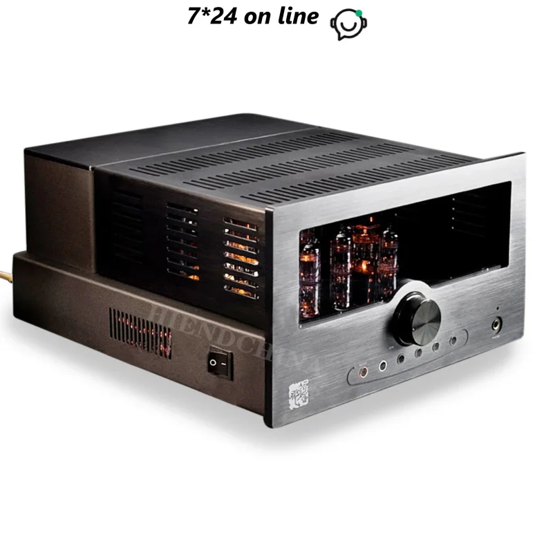 

JUNGSON V-32 V 32 Интегрированный вакуумный усилитель мощности Встроенный HIFI ламповый усилитель мощности KT 88/EL 34 на выбор