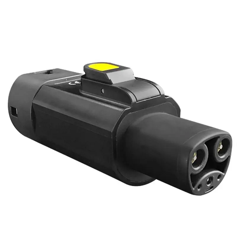 

Практичный адаптер GB/T к NACS AC 32A 7 кВт для зарядных устройств GB/T Быстрая безопасная зарядка к зарядке Tesla-Standard Electric Vehicles Adapto