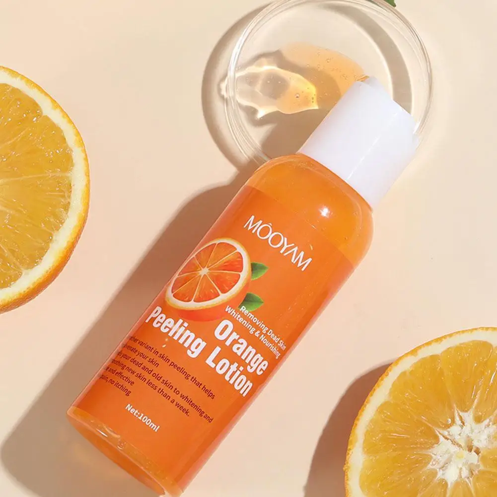 Loção Esfoliante Orange Peel, Óleo Peeling, Gel Suave