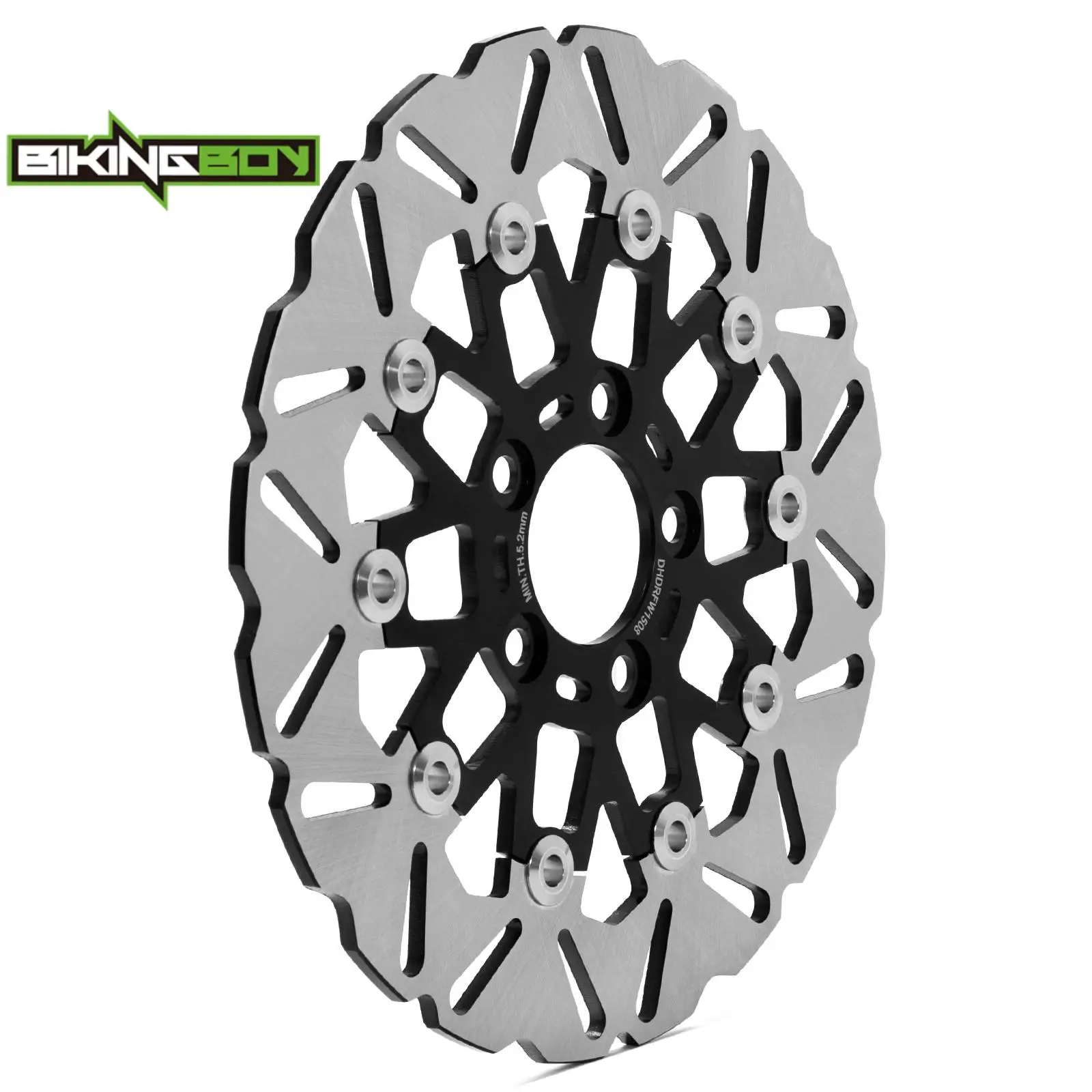 Disque de frein arrière pour FXDWG Wide Glide, FXDWGi, FXDB Street Bob, FLHC Heritage, FLS Slim, FLSTC, FLSTCI, FLSTF Fat Boy, FLSTFB 10, 11, 12