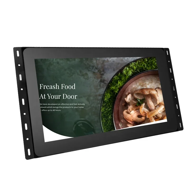 Open Frame Touchscreen 15.6 inch Industrial monitor Advertising Player Lcd
