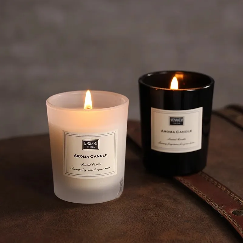 Velas románticas de aromaterapia de larga duración para ambiente festivo del hogar Frescura encantadora Regalo ideal para Navidad