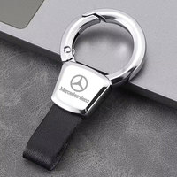 New Car Keychain Holder Keyring Metal Pendants for Mercedes Benz W204 W168 W163 CLA CLK CLS GLA GLC G500 W124 W205 C180 G63