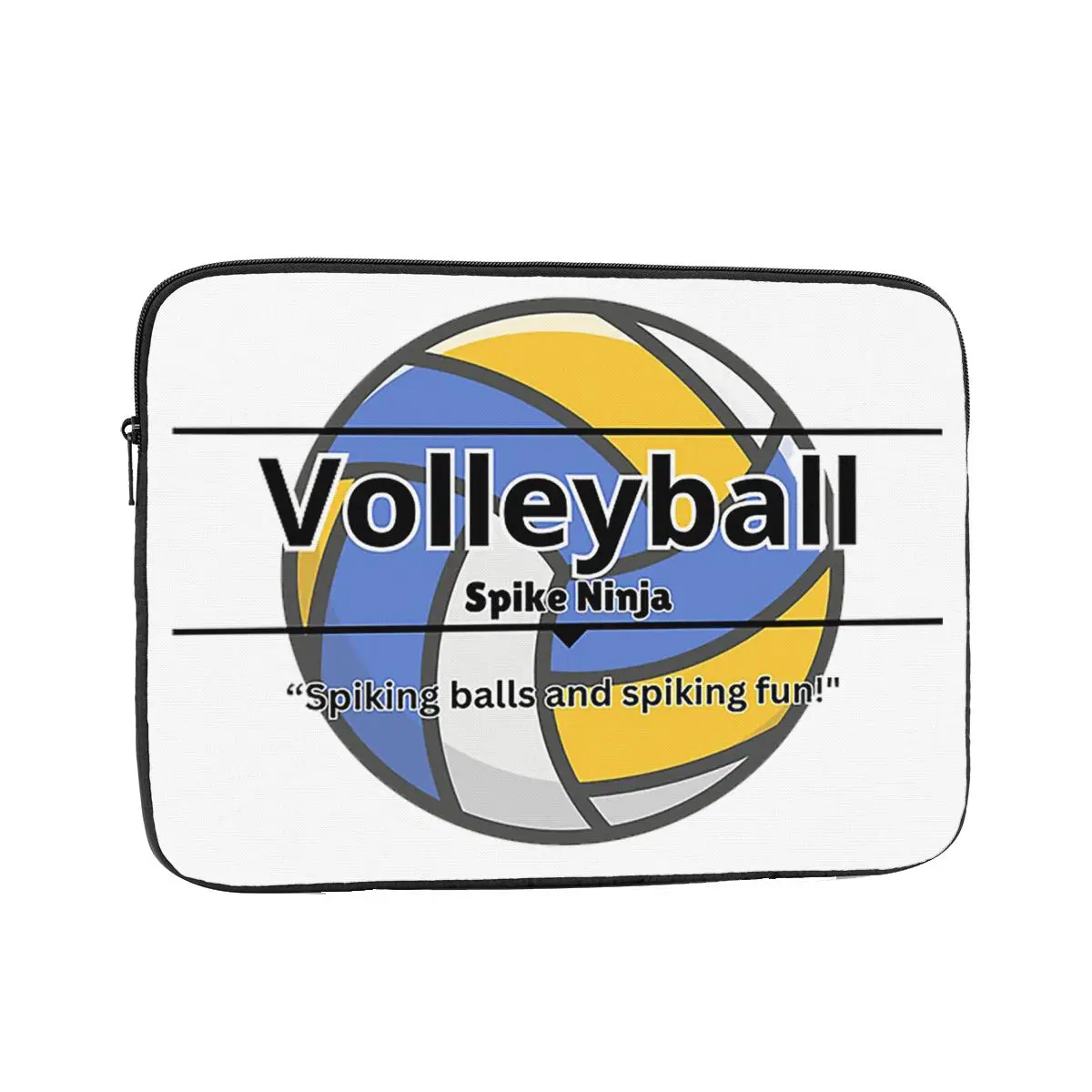 Volleyball Funny Design Notebook Laptop Bag Case Pouch 10 12 13 15 17 Inch For Macbook Air Pro Tablet Shockproof Case Bag