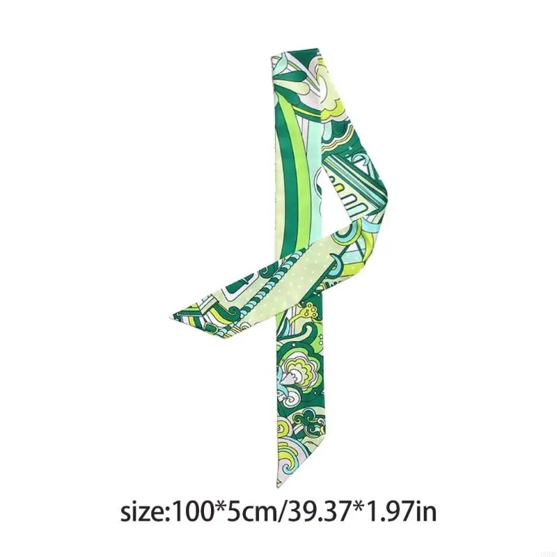 وشاح طويل أنيق برقبة للنساء، مقاس قابل للتعديل دعائم صور بملمس حريري وشاح متعدد الألوان دعائم صور Y166