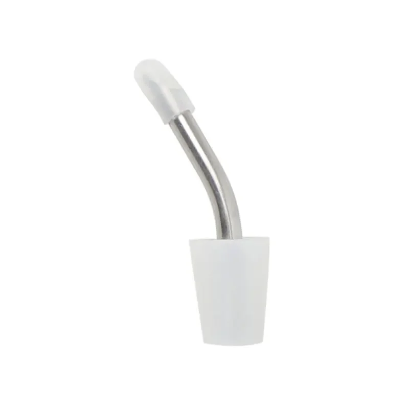 Coffee Kettle Teapot Nozzle, Extended Kettle Spout Corrosion Odorless Stainless Steel Outdoor Kettle Spout with A Spout Brush