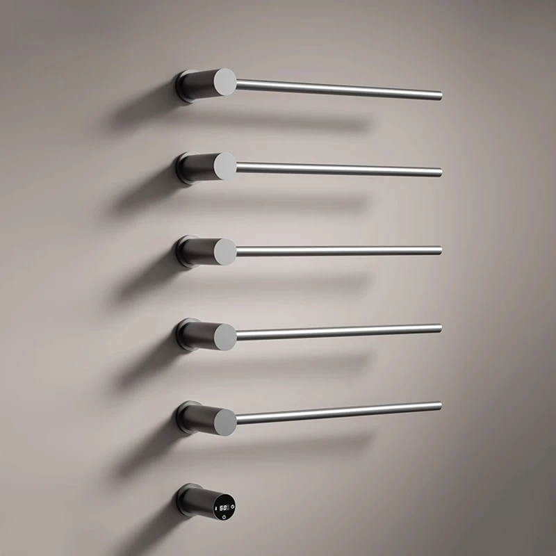 

Concealed intelligent electric towel rack All copper constant temperature digital display heating drying pre-embedding