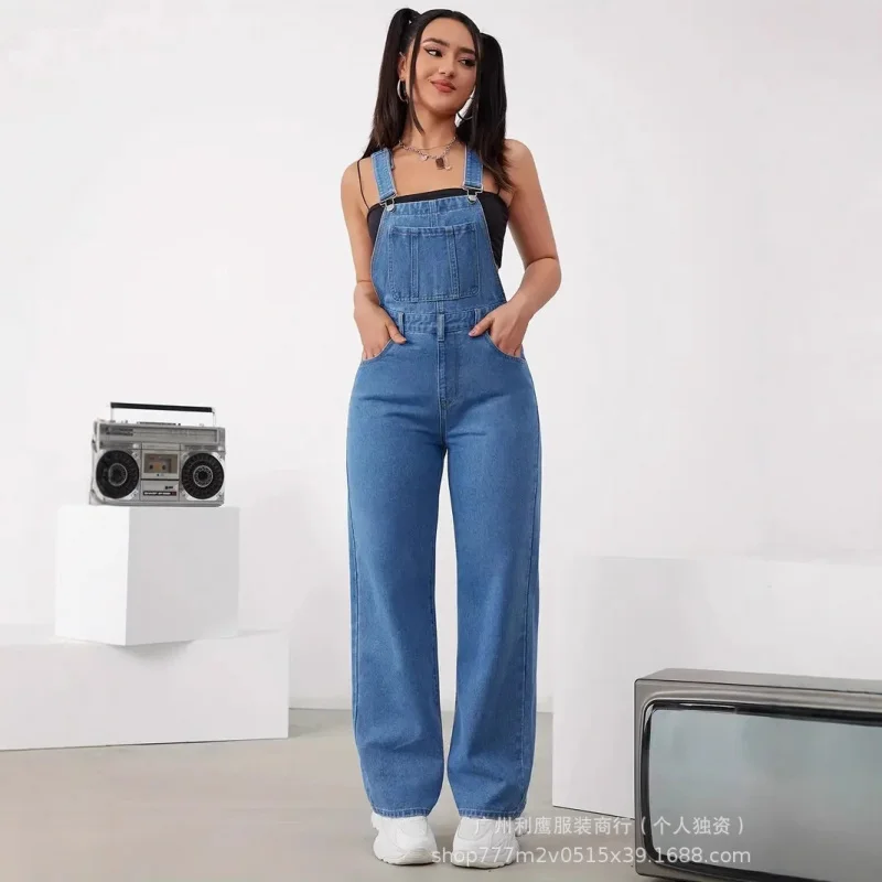 

Hot Sale Women'S Jeans New Fashion Versatile Washed Overalls