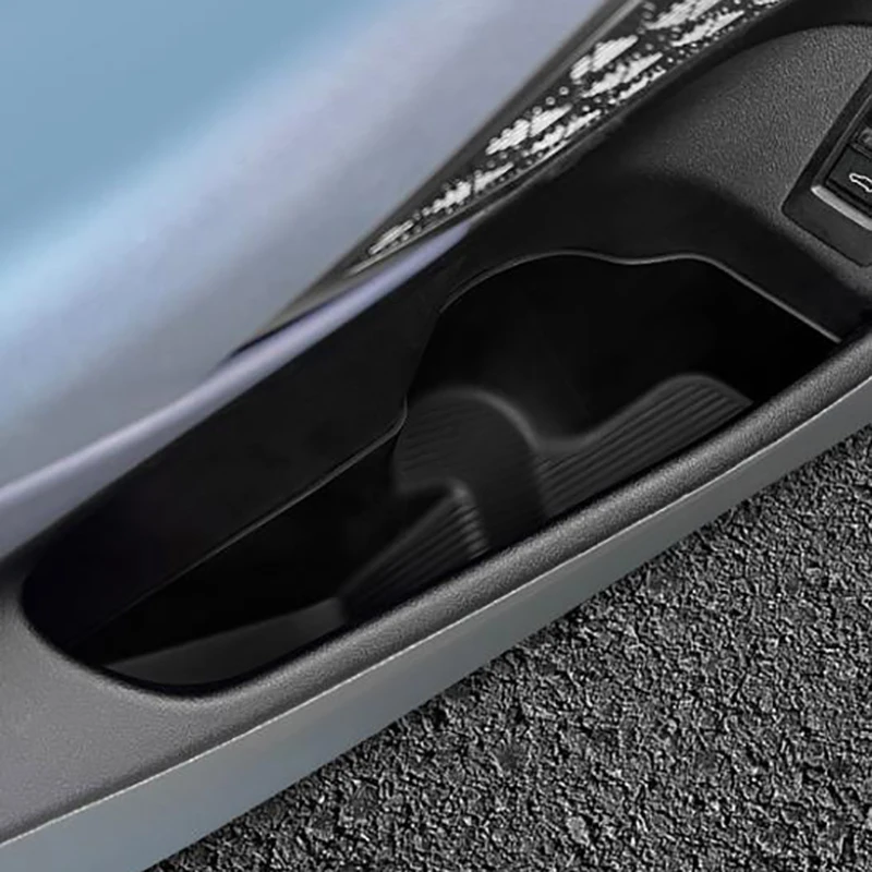 باب السيارة الداخلي درج منظم حامل أكواب الماء صندوق تخزين لسيارات BMW Series 5 G60 I5 2024 2025 الملحقات الداخلية المعدلة #4