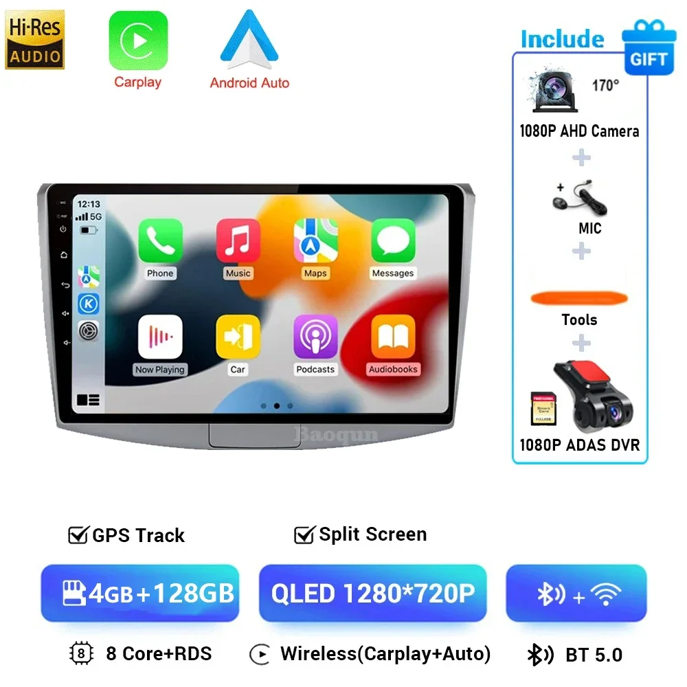 Voor Volkswagen VW Passat B6 B7 CC 2007-2015 Autoradio Carplay GPS Navigatie Stereo Android16 Auto Multimedia speler 4G Geen 2din