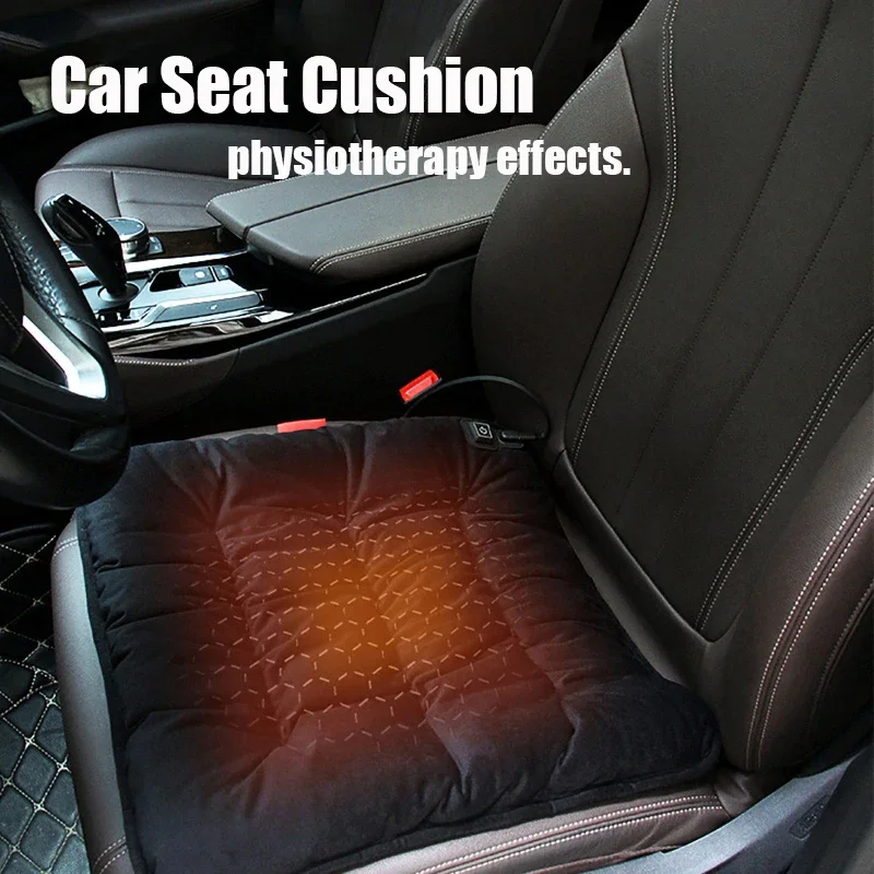 Multifunctional Electric Heating Cushion Winter Warmer Pad Pet Heating Pad for Office Car USB Charging Three-Speed Thermostat