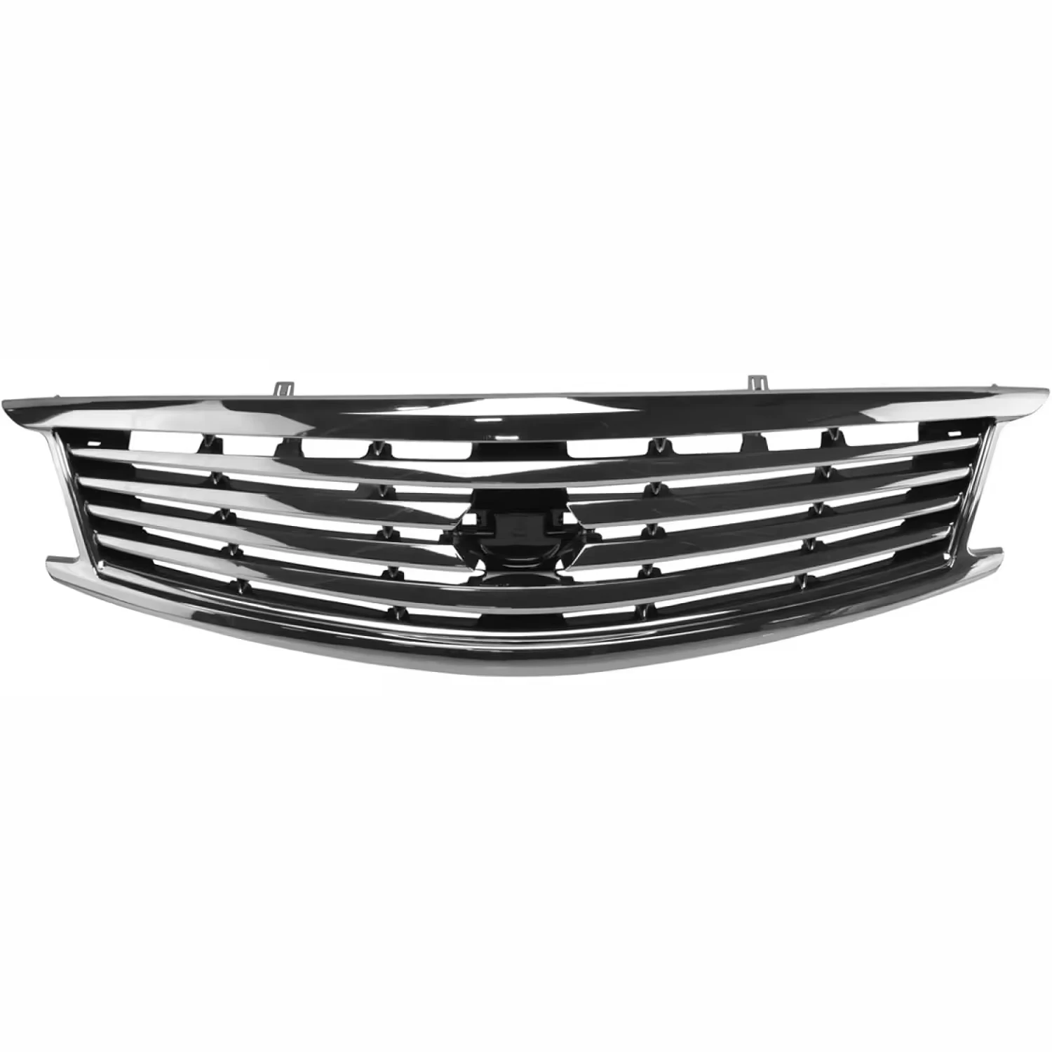 2011-2012 G25 & 2007-2013 G35/G37 For Infiniti G25 Grille Bright Grey Core + Electroplated Frame OE 62310-1NF1A