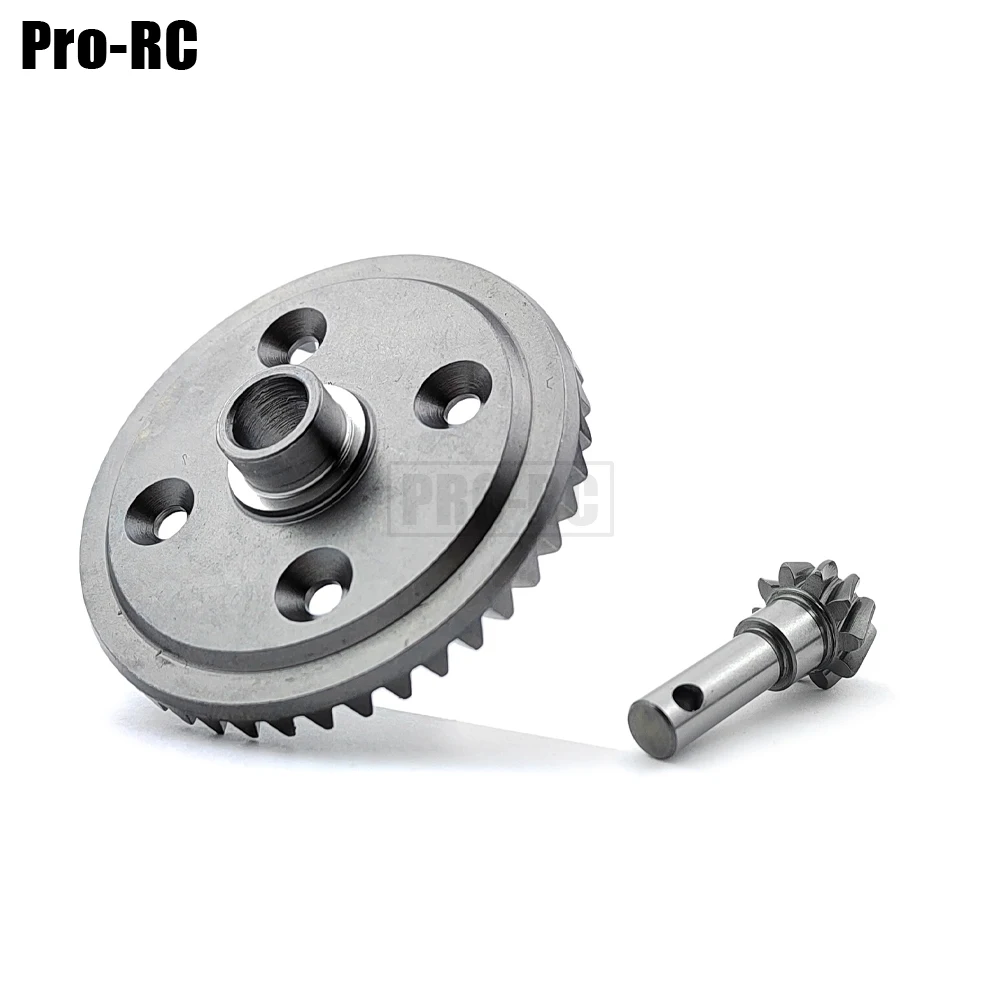 CNC 20CR HD stal 43/10T przednia tylna przekładnia zębata spiralna zębatka zębata 9579 9580 dla Traxxas 1/8 sanki Rc część ulepszenie samochodu