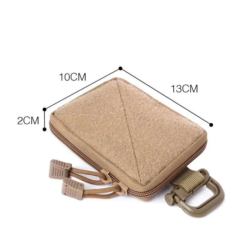 EDC Tool Pouch Outdoor Small Utility Bag Gadget Organizer Multi Pocket for Hiking  Camping Travel