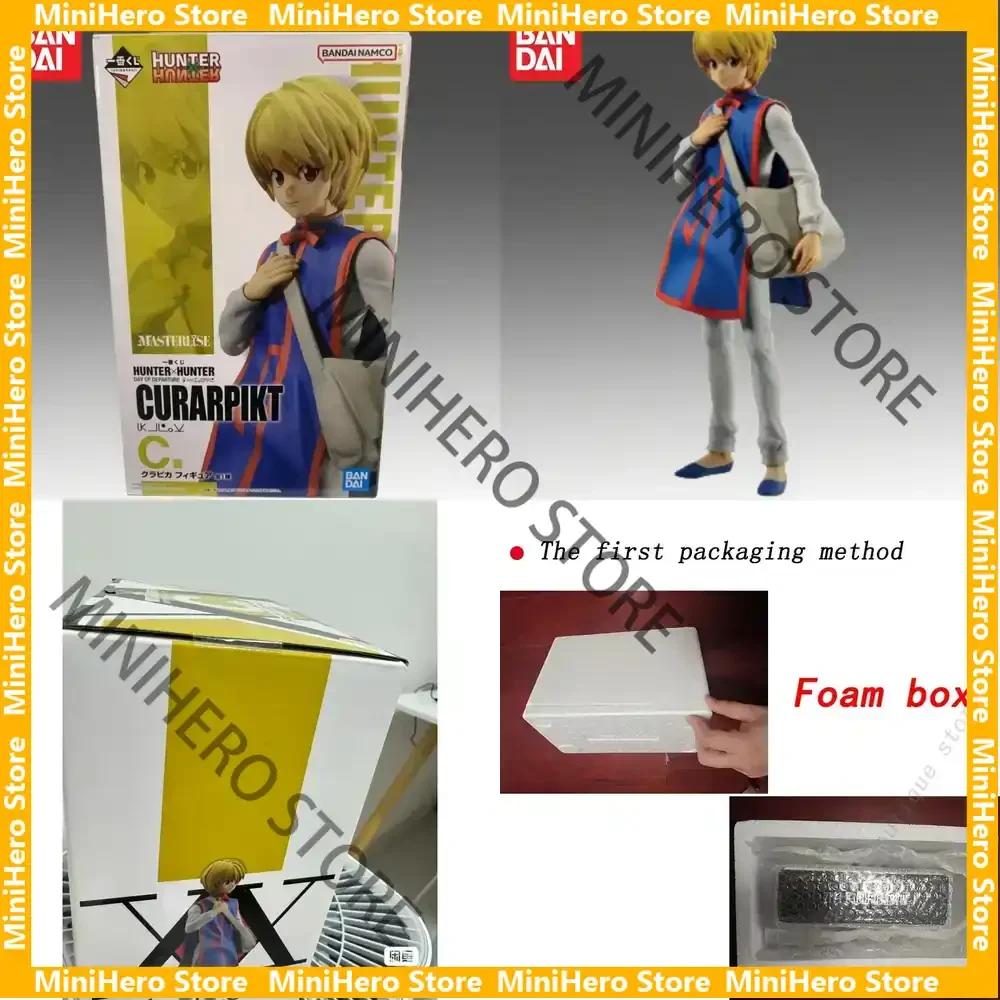 

In Stock Original Bandai Banpresto Hunter x Hunter Kurapika Action Figure PVC 1/8 Anime Display