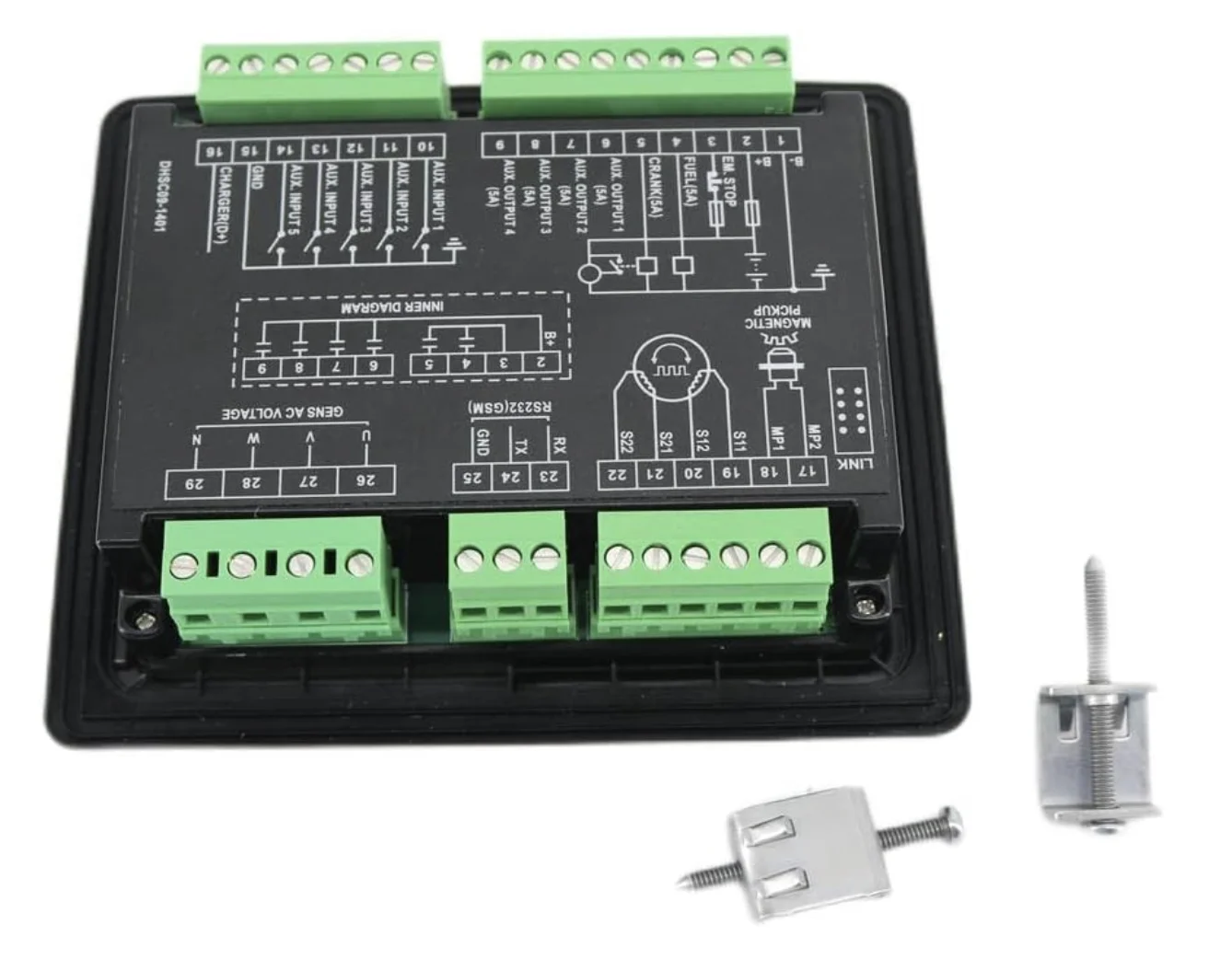 Smartgen HSC940 Gas Genset Controller Panel Single Automatic Start/Stop Monitor Module LCD Display For Machine xeon kit