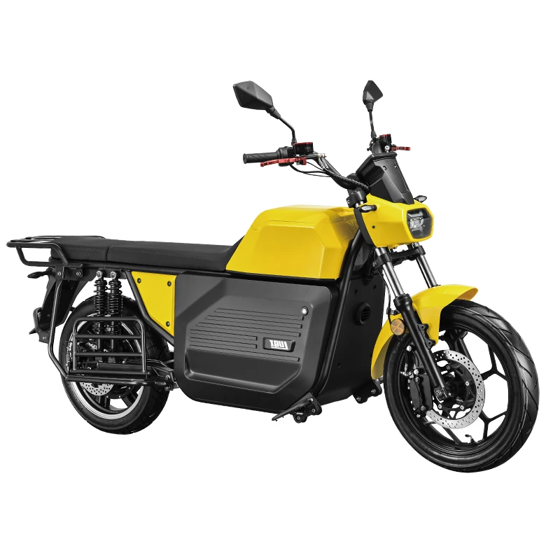 Rs New modern street-legal electric motorcycle with powerful lithium batteries for urban commuting