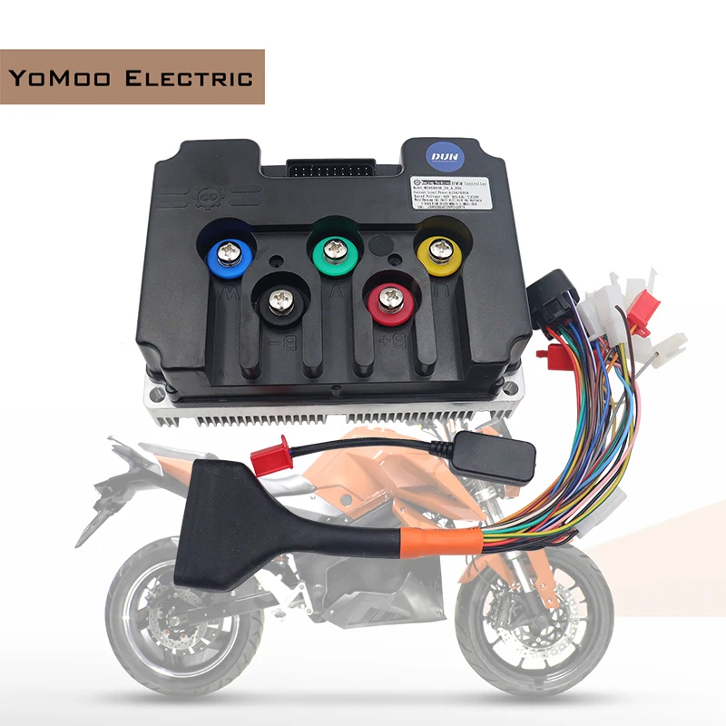 

Контроллер синусоидального тока Fardriver 8KW-10KW ND841000 60V-84V DC 450A PMSM BLDC с Bluetooth для электросамокатов и мотоциклов