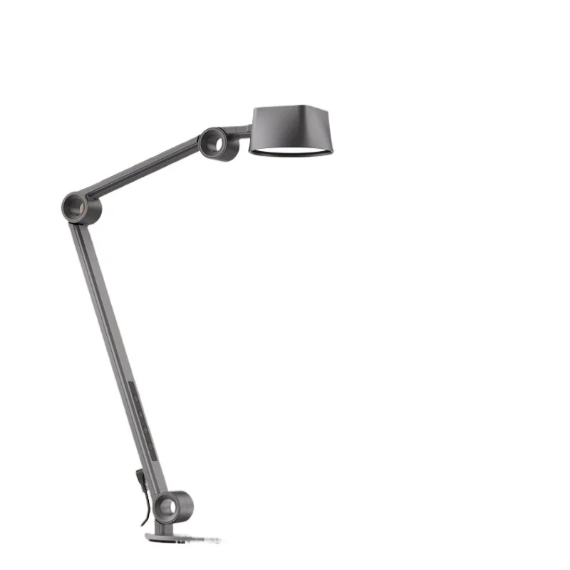 Business desk lamp for eye protection and plug-in design for work and study