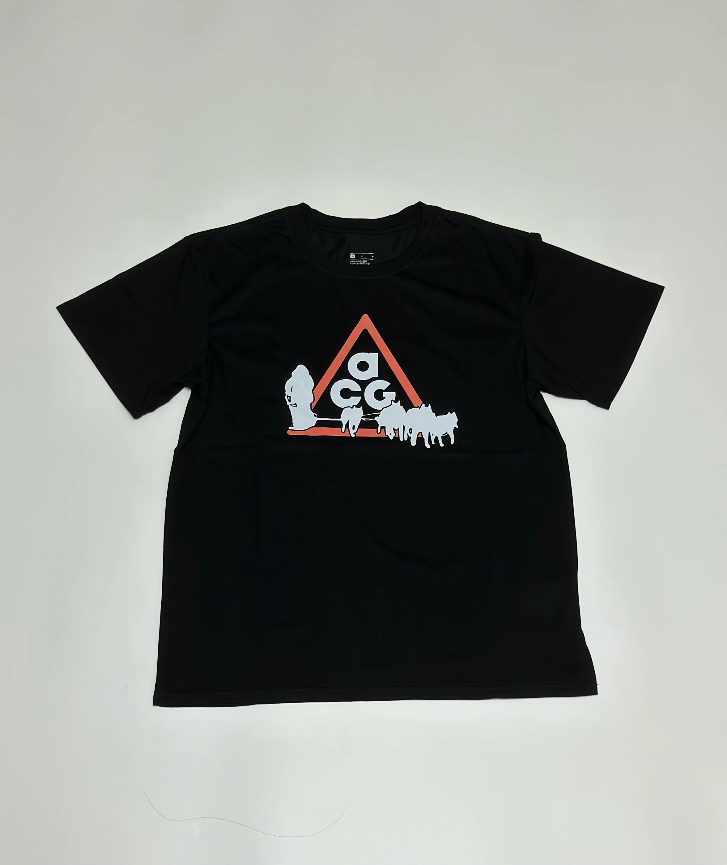 2025 夏の新屋外ハイエンドブランド A G 犬そりプリントスポーツバスケットボールカジュアルルーズ半袖 Tシャツ原宿ユニセックス