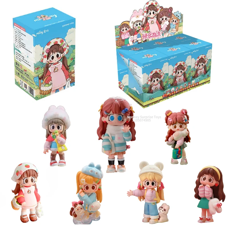 

Подлинная серия Milay Girl V2 Happy Formula, слепая коробка, милая модная аниме-фигурка, модель куклы, игрушки, украшение для рабочего стола, прекрасный подарок