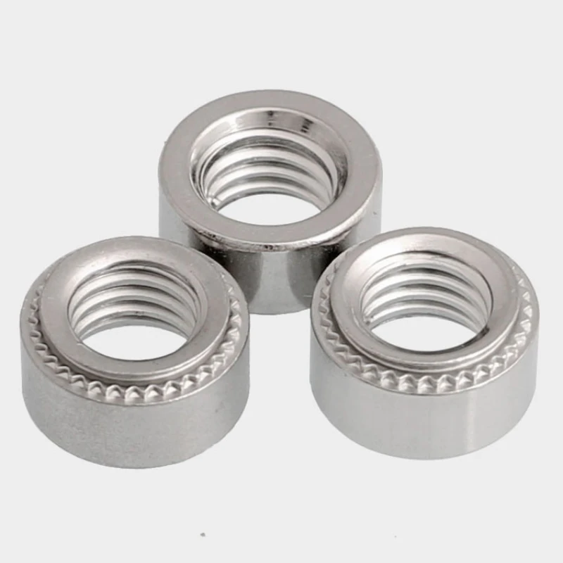 

10Pcs UNF 304 Stainless Steel UK US CLS Self-Clinching Nut Press Insert Rivet Nut Nutsert Rivnut Slab 0-2mm