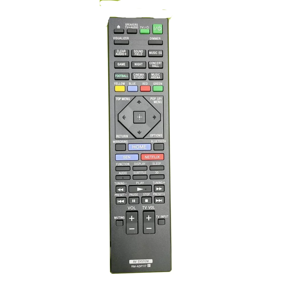Remote Control For  Sony RM-ADP117 BDV-N9200W BDV-N9200WL BDV-N7200W BDV-N7200WL BDV-N5200W BDV-NF7220 Home Theater